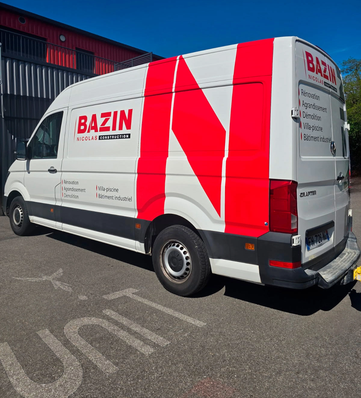 marquage publicitaire bazin