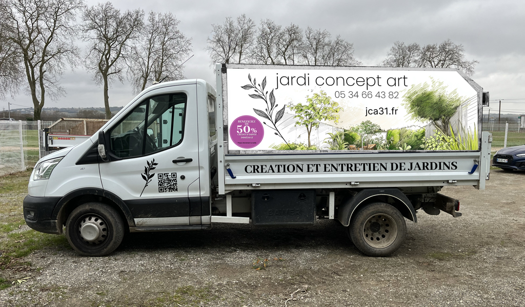 Marquage publicitaire de véhicule